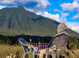 Under Volcanoes View Guest House, homestay in Nyarugina