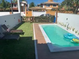 Casa 4 suítes com piscina Condomínio Lagoa Dourada Ilha de Itaparica BA