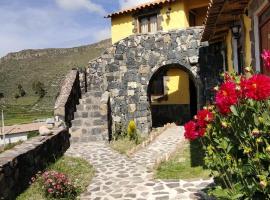 Lodge Mirador San Antonio- Colca, planinska kuća u gradu 'Coporaque'