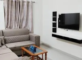 Servostay Fully Furnished 2 BHK in Hafeezpet #102