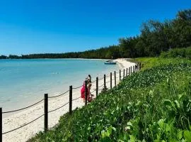 Villa sur la plage de Mont-Choisy