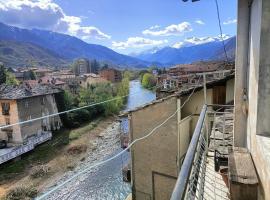 Appartamento vista panoramica Bussoleno, poceni hotel v mestu Bussoleno