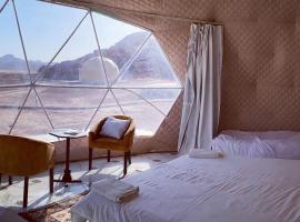 Salma Desert Camp, luksustelt i Wadi Rum