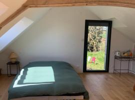 Jolie chambre privée, quarto em acomodação popular em Beaufort-en-Vallée