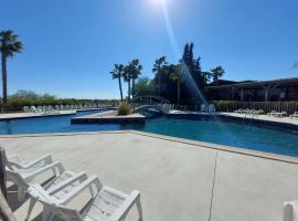 Mobil homme proche de la mer, luxusní kemp v destinaci Le Grau-du-Roi