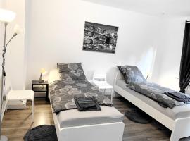 # VAZ Apartments WU10 für Monteure Küche, TV, WLAN, Parkplatz, Autobahnähe, hótel í Schwelm