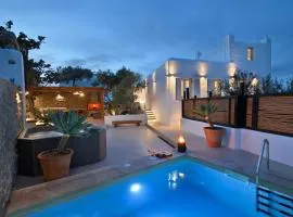 Villa Mykonos Heaven - Sea View & Outdoor Hot Tub