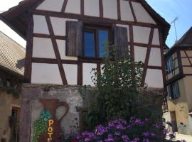 Le Petit Cocon, počitniška hiška v mestu Dambach-la-Ville