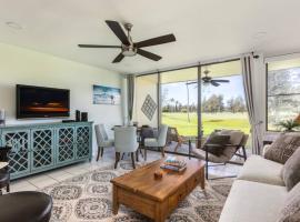 Gorgeous One Bedroom golf course front, villa in Kahuku