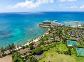 Beautiful Golf Course front near the beach, hotel golf di Kahuku