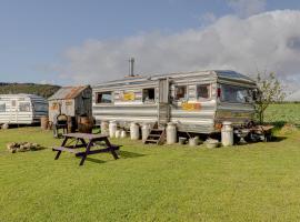 2 x Double Bed Glamping Wagon at Dalby Forest, glamping in Scarborough