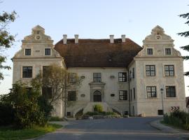Schloss Schmarsow, Wohnung BLAU, cheap hotel in Kruckow