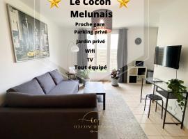 Le Cocon Melunais, апартамент в Мелюн
