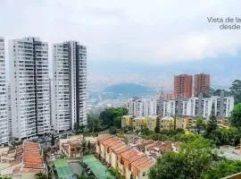 RentalsOP AN01 Apto cerca al lleras con balcon y piscina climatizada, cerca a provenza, ubicado min del aeropuerto
