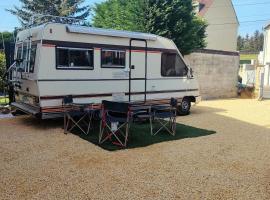 Camping-car vintage, hotel económico em Venette