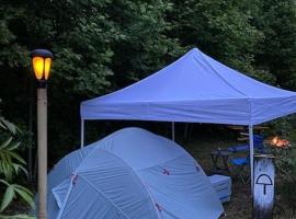 Camp Shroom Hocking Hills, campingplass i Laurelville