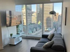Beautiful one bedroom downtown Condo with pool and free parking