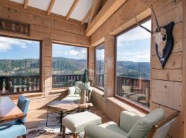 Luxueux chalet avec vue sur les pistes et le Hohneck – hotel w mieście Le Tholy