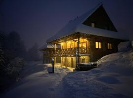 Drevenice Kaskády Oščadnica Veľká Rača, hotel a Oščadnica