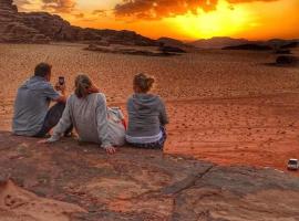 Enad desert camp, hotel di Wadi Rum