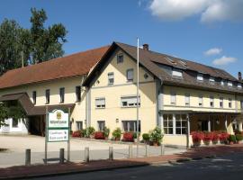 Gasthof Ramsauer, parkolóval rendelkező hotel Neufahrn in Niederbayernben