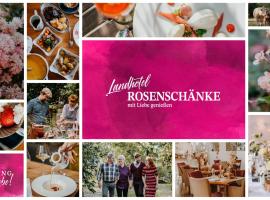 Landhotel Rosenschänke, budgethotell i Kreischa