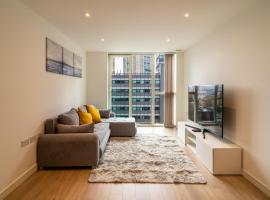 Luxury 2-Bed Croydon Apartment Near Gatwick、クロイドンのホテル