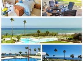 Casitamar frontline beach house rental Casares Costa near Estepona