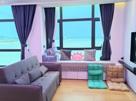 4-6pax Seaview Condo 5min Kuantan town, hotel v destinaci Kuantan