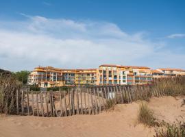 비아스에 위치한 호텔 Appartement, vue sur mer, accés direct plage, piscine