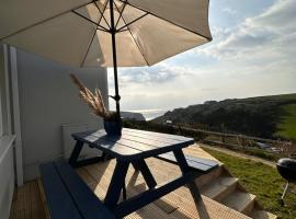 Sea View Nook、Porthtowanのホテル