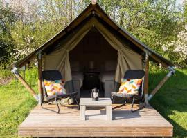 Safaritent Lodge 2 (2 persoons), kamp s luksuznim šatorima u gradu 'Ruurlo'