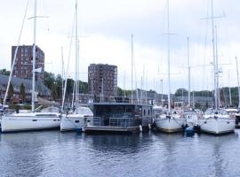 Hausboot Fjord Meeresbrise mit Dachterrasse in Flensburg, Boot in Flensburg