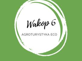 Wąkop 6 Agroturystyka Eco, kæledyrsvenligt hotel i Nowa Słupia