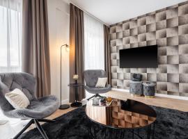 The Rose Garden Budapest Apartments、ブダペストのキッチン付きホテル