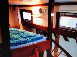 Schiff AHOY, Hotelschiff, Hausboot, Boot, Passagierschiff, hotel a Stoccarda