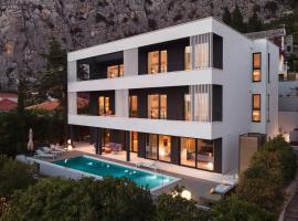 Seaview Villa Flora - Heated pool and Spa, hotel in Omiš
