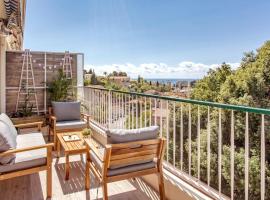 L36 Sea view terrace 10min walking to sea/Parking & AC