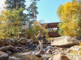 Castle Mountain Lodge, hotel amb jacuzzi a Estes Park