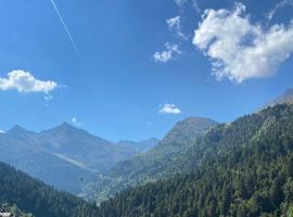 Chalet Olympie, Appartement avec balcon et vue montagne, ski aux pieds, Méribel-Mottaret、メリベルのホテル