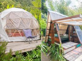 Cloud Hills Glamping, οργανωμένο κάμπινγκ σε Kintamani