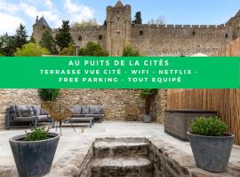 Au Puits de la Cité - Terrasse Vue Cité - Wifi, hôtel à Carcassonne