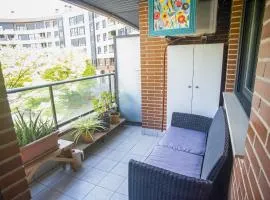 UN JARDIN EN LA CIUDAD. Piso de 3 habitaciones y super terraza en el centro