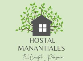 Hospedaje Manantiales, ξενοδοχείο στο Ελ Καλαφάτε