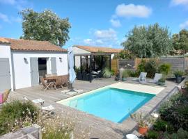 Villa Clara, 600m de la mer, piscine, khách sạn ở Saint-Denis-dʼOléron