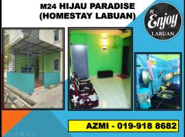 HOMESTAY HIJAU BLOK M24 VVIP GROUND FLOOR TAMAN MUTIARA WP Labuan, căn hộ ở Labuan
