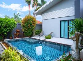 Villa Charming - Lovely 2 bedrooms house with pool, hotel v destinaci Rawai pláž