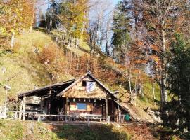 A Cottage in the Alps for hiking, cycling, skiing, hotell i Jesenice