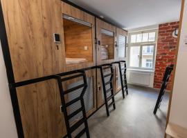 Capsule hostel Andel Centre SPIRIT, hotel v Praze
