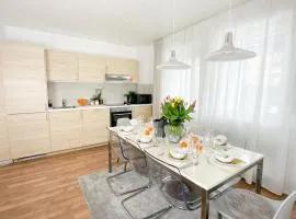 M-Style 01 Apartment mit Terrasse und Gasgrill, 24h Self-Check-In, Free Parking, Netflix